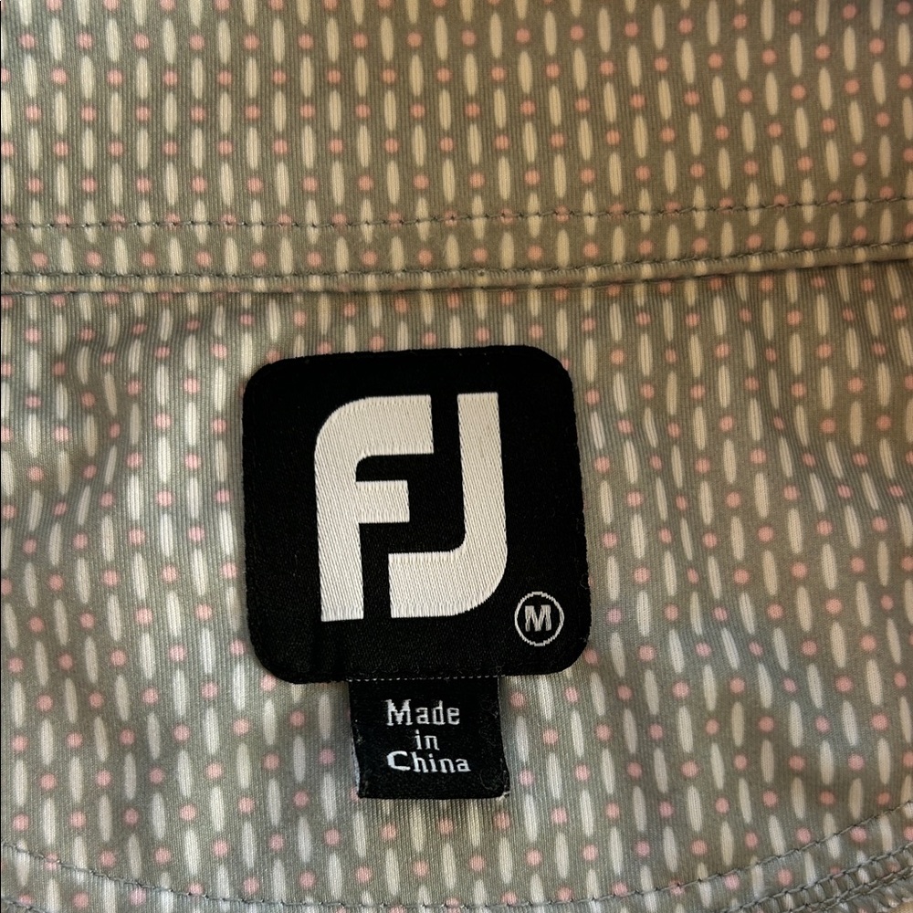 Footjoy Gray Microdot Performance Polo - image 2